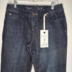 LIMITED Denim 312 NEW Sexy Contour 10 Capri Dark Gray Stretch